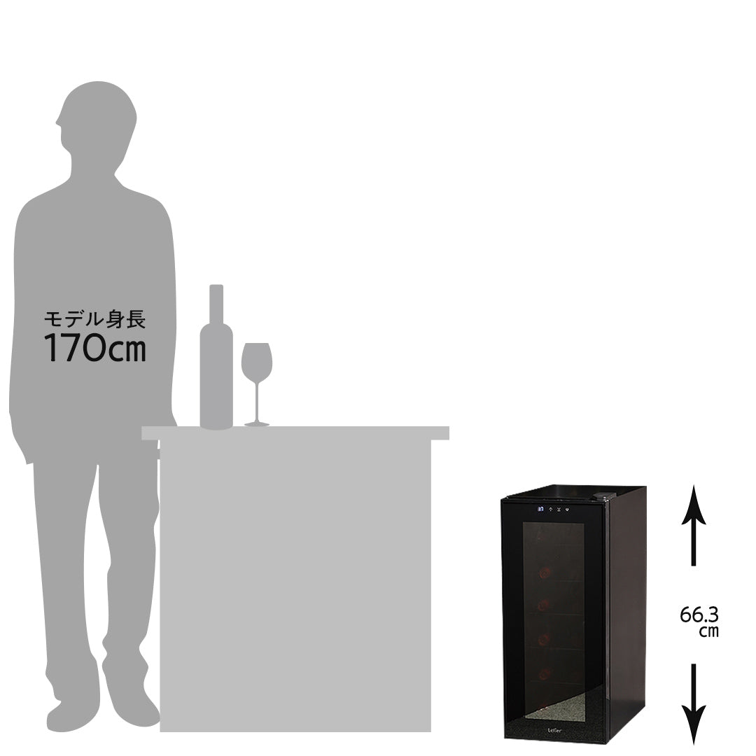 ワインセラー 12本収納 PELTIER12